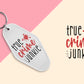 True Crime Junkie - Set of 6 (Motel Keychain UV DTF)