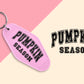 Pumpkin Season - Set of 6 (Motel Keychain UV DTF)
