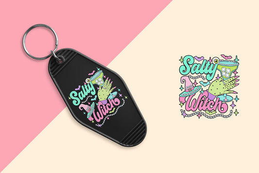 Salty Witch - Set of 6 (Motel Keychain UV DTF)