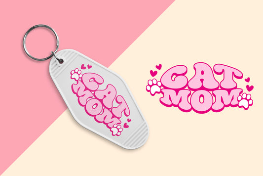 Uv Dtf Keychain Transfer, Uv Dtf Decals for Motel Keychains, Uvdtf Motel  Tag, Keychain Quotes 