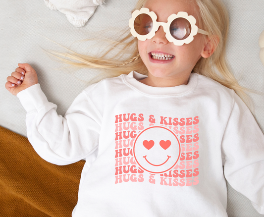 Hugs And Kisses - Full Color Transfer