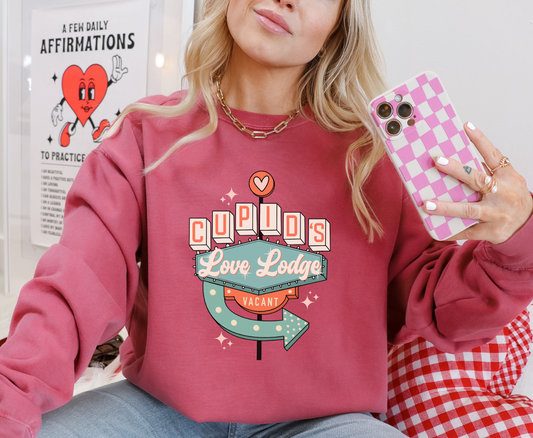 Cupids Love Lodge -  Full Color Transfer