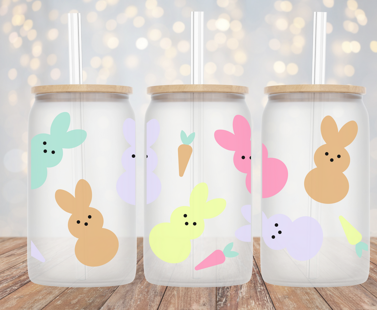 Pastel Peeps- 16oz Cup Wrap