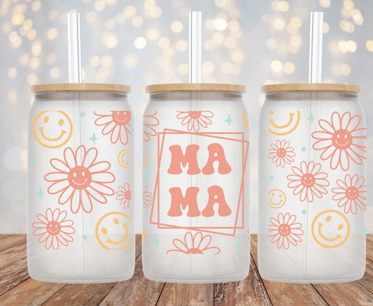 Happy Mama- 16oz Cup Wrap