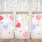 Pastel Heart Lollipop - 16oz Cup Wrap
