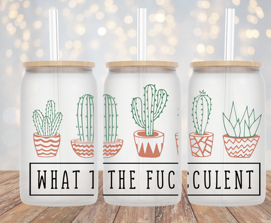 Cactus Daisy UVDTF cup wrap – Parker + Rae