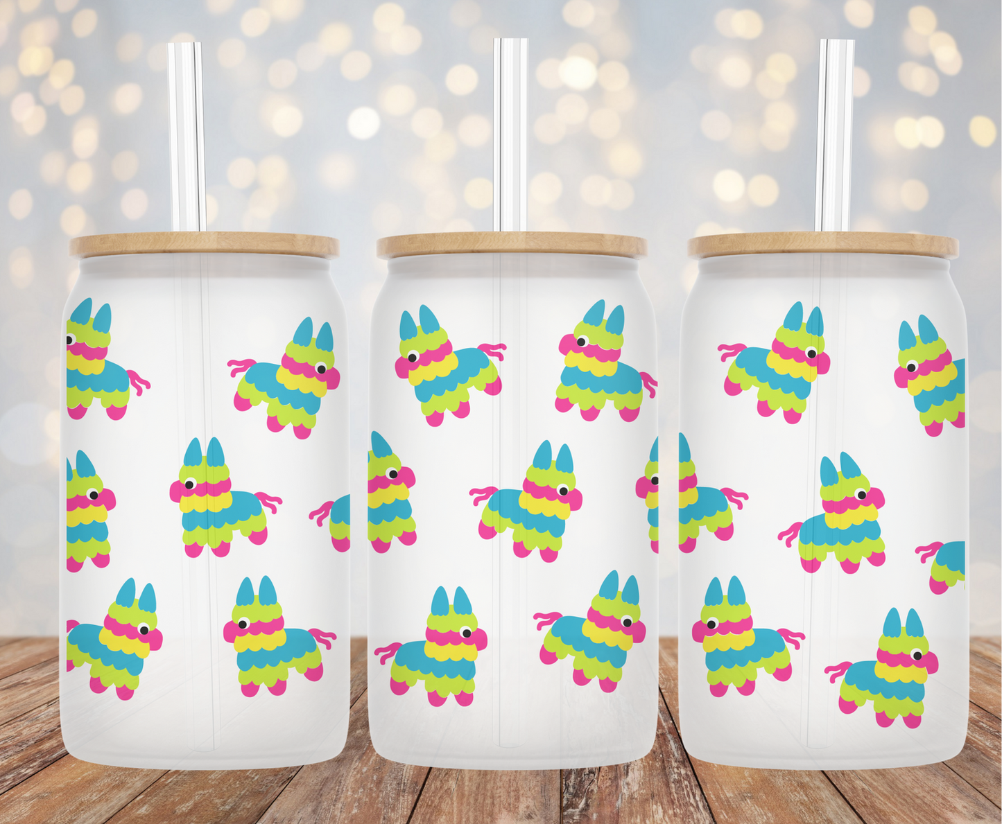 Pinata Fiesta - 16oz Cup Wrap