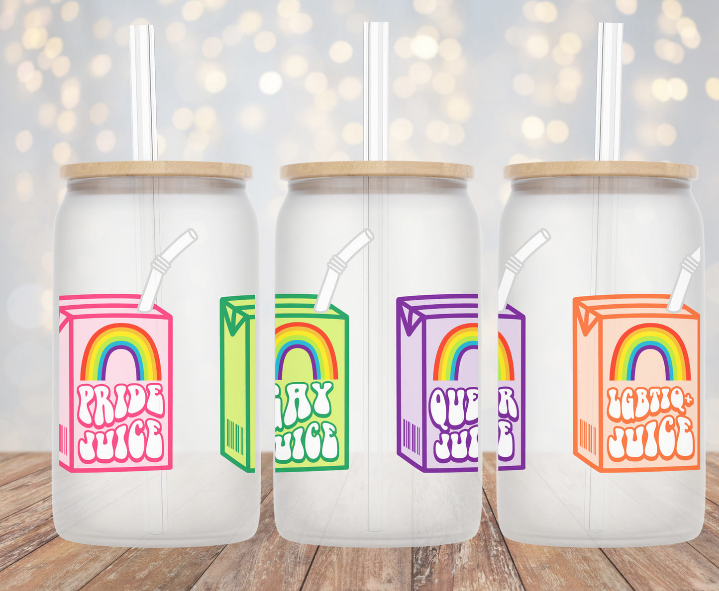 Pride Juice - 16oz Cup Wrap