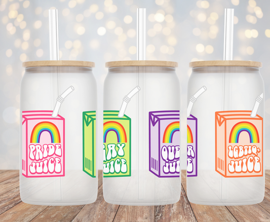 Pride Juice - 16oz Cup Wrap
