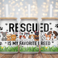 Rescued Breed - 16oz Cup Wrap
