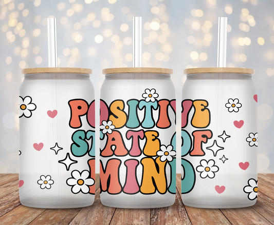 Positive State Of Mind - 16oz Cup Wrap