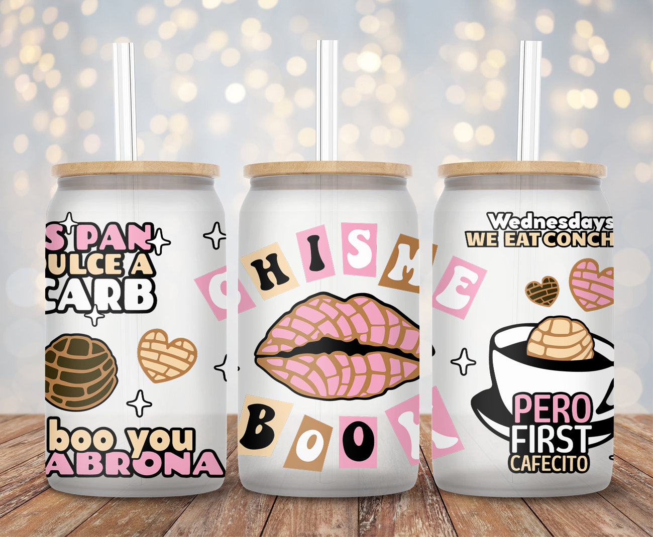 Chisme Book - 16oz Cup Wrap