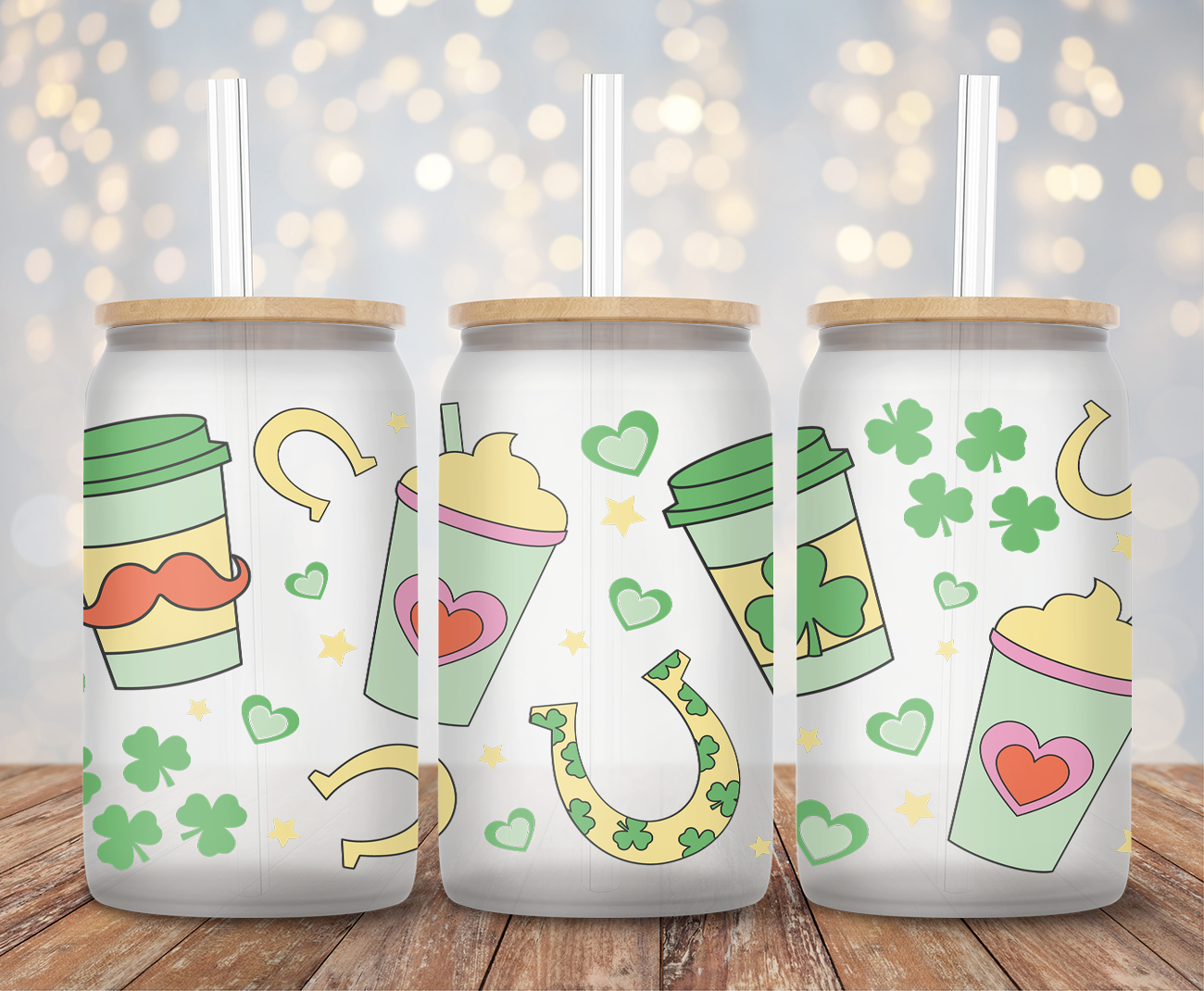 Cup of Luck - 16oz Cup Wrap
