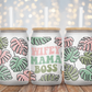 Wifey Mama Boss Monstera- 16oz Cup Wrap