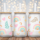 Pastel Rainbow - 16oz Cup Wrap