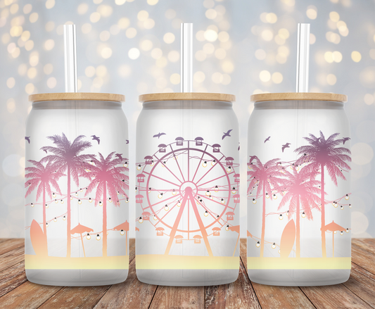 Meet At The Ferris Wheel - 16oz Cup Wrap