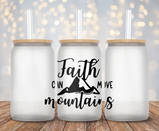 Faith Can Move Mountain - Decal