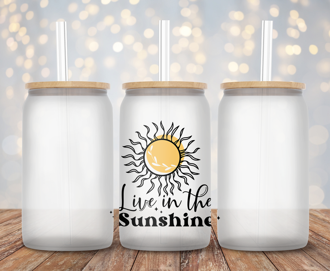 Live In The Sunshine - Decal