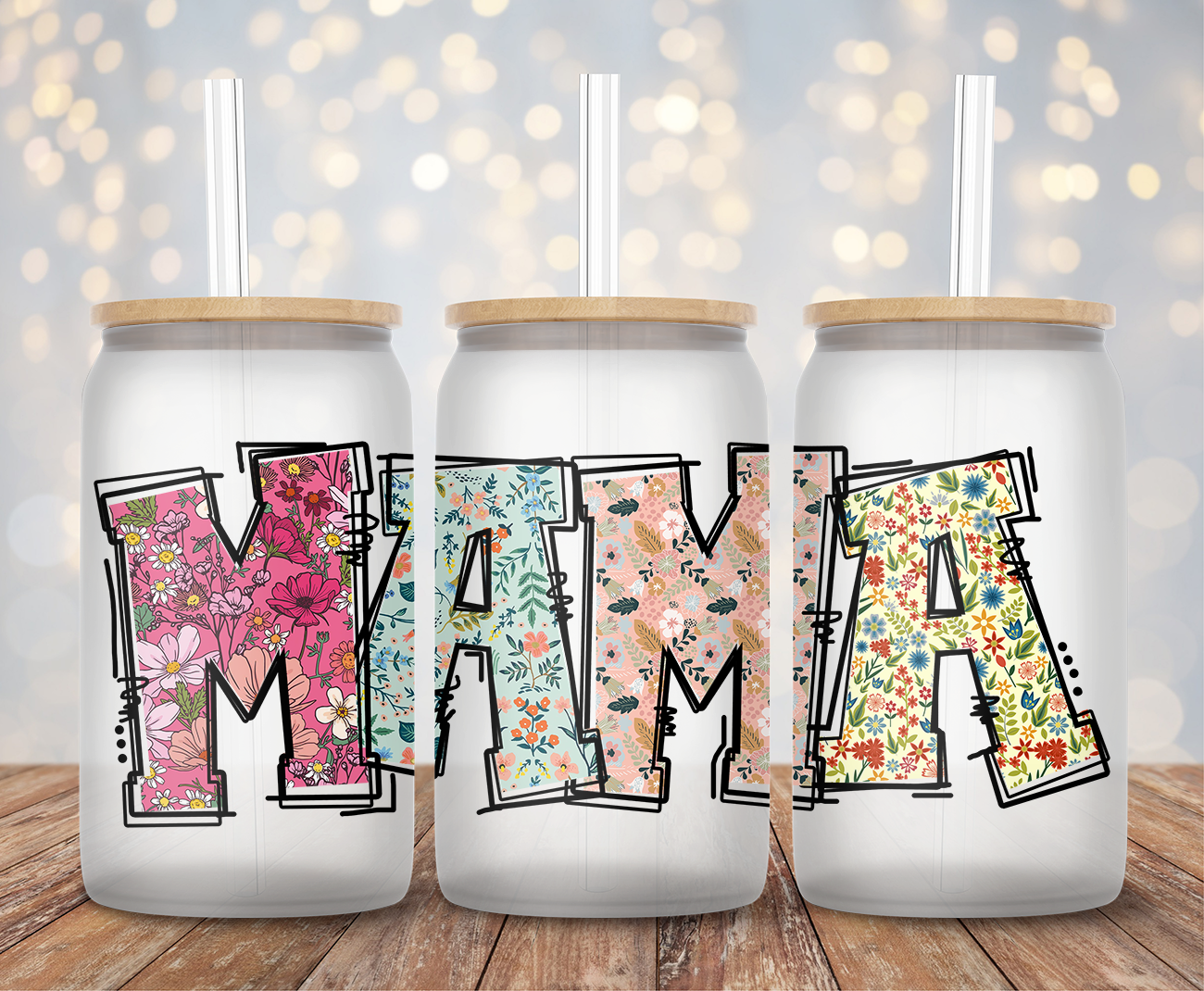 Floral Mama - Decal