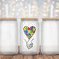 Autism Heart Hands - Decal
