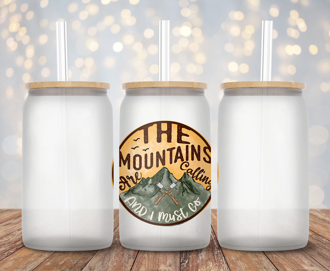 The Mountains - Decal