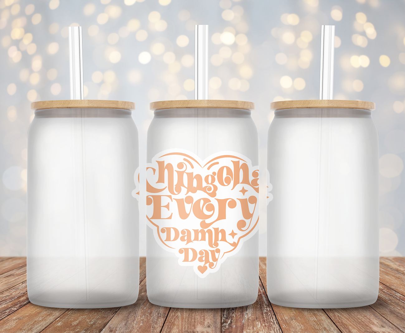 Chingona Damn Day - Decal