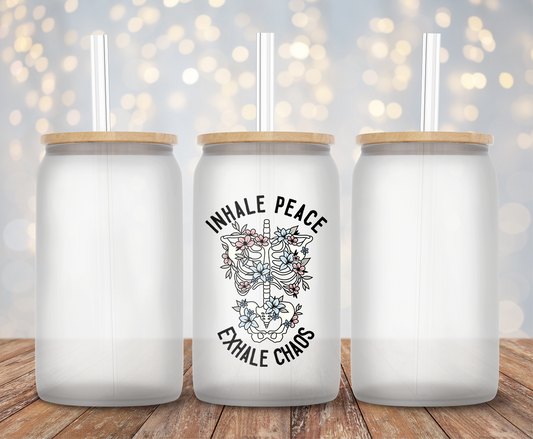 Inhale Exhale - Decal