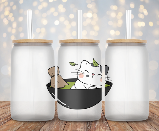 Matcha Bath Kitty - Decal