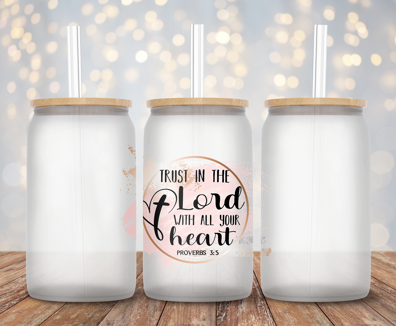 Trust in the Lord (Pink) - Decal