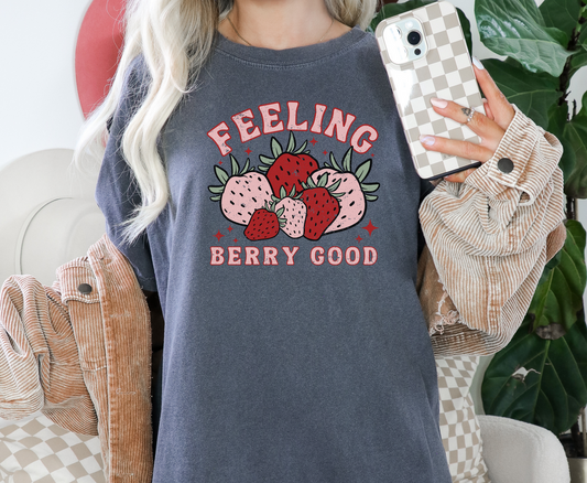 Feeling Berry Good -  Full Color Transfer