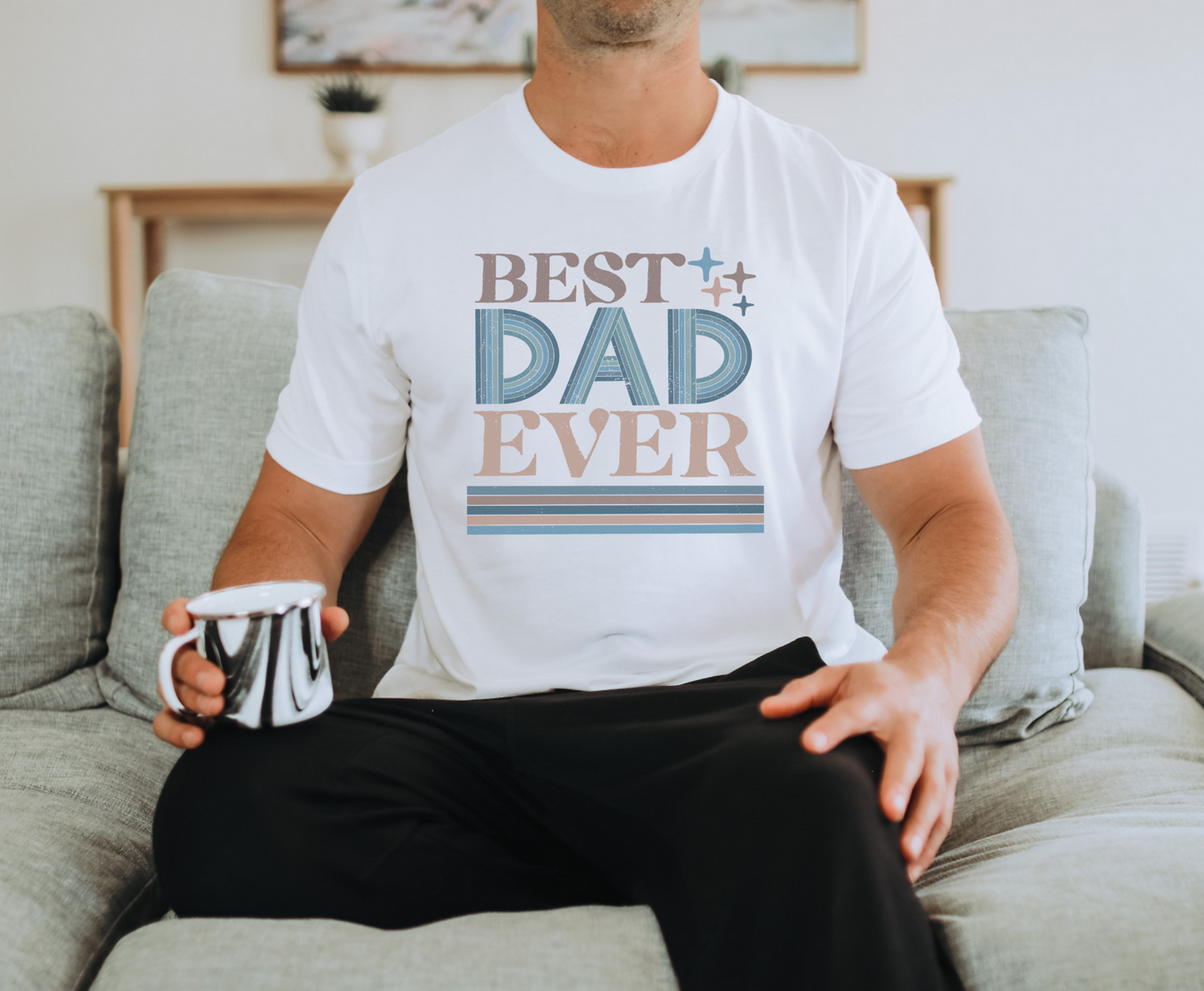 Best Dad Ever -  Full Color Transfer
