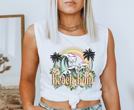 Beach Bum -  Full Color Transfer