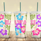 Hawaii Hibiscus- 24oz Cold Cup Wrap